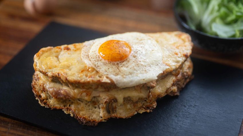 Forbidden Croque Madame Sandwich Recipe